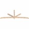 Ekena Millwork Alberta Smooth Timber Gable Bracket, Douglas Fir, 108"W x 45"H x 3 1/2"D x 3 1/2"F, 10/12 Pitch GBW108X45X0404ALB00SDF - alternate 5